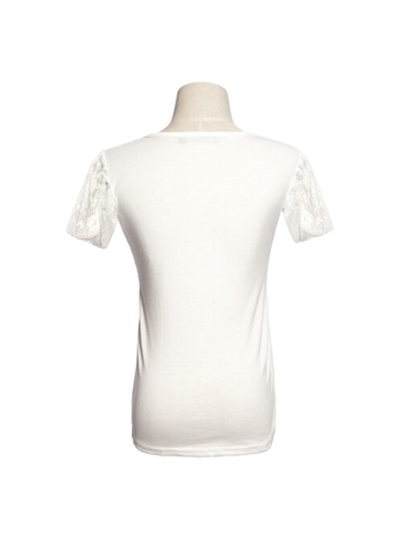 camiseta de estilo elegante y simple de color blanco se vende bien